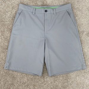 Silver Golf Shorts